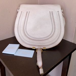 Chloe Macie Medium saddle bag/Crossbody Pu…